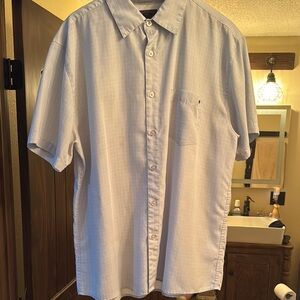 Men's Light Blue Short Sleeve Shirt